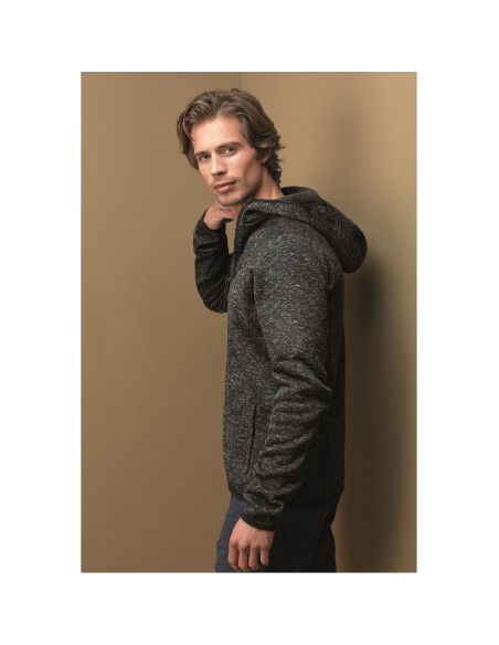 STE-ST5460-Lux Hooded Knitfleece Jacket 2